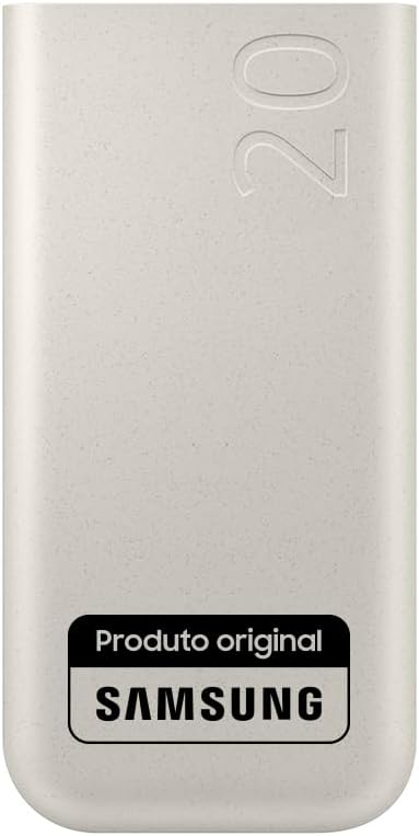 Bateria Carregador Portátil 3x USB-C, 20000mAh, Super Rápida 45W