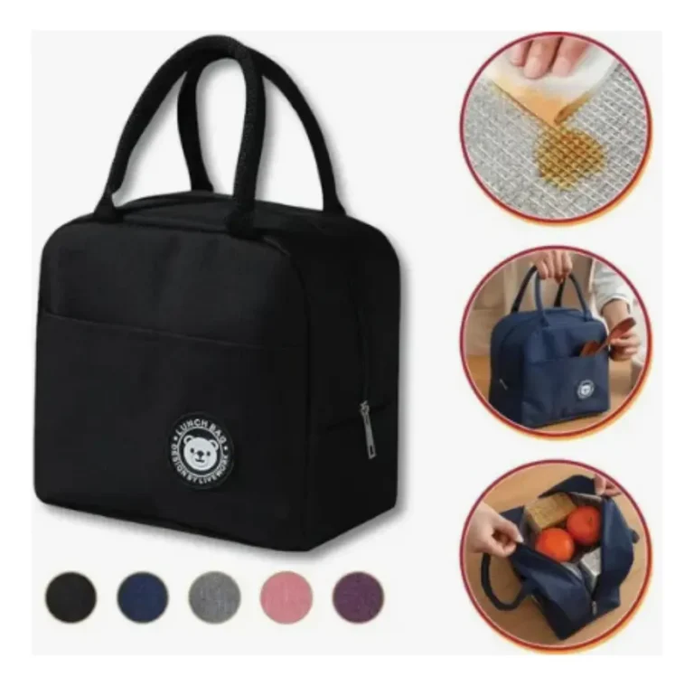 Bolsa Térmica Porta Marmita Bebidas Unissex Mamadeira Escola