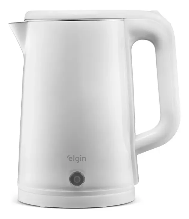 Chaleira Elétrica Elgin Slim Branca 110v 1,8 Litros 1.200w Branco 127v