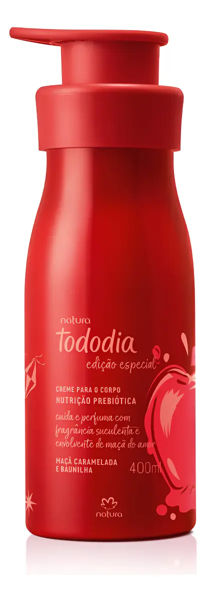 Creme Corporal Natura Ameixa,capim Limão,tâmara Canela 400ml