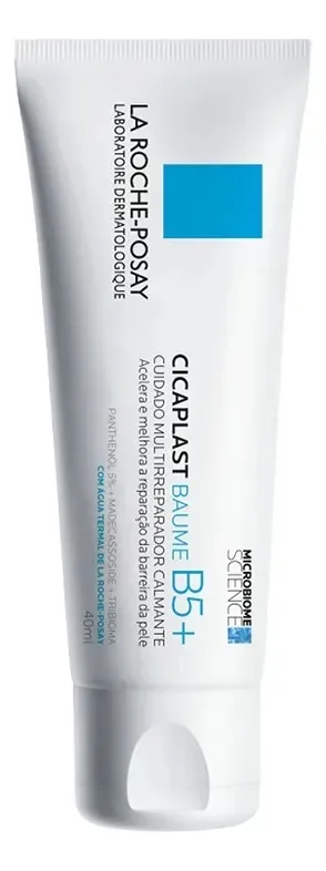 Creme Multirreparador Calmante, Cicaplast Baume B5+ La Roche-posay, 40ml Todo Tipo De Pele Dia/noite