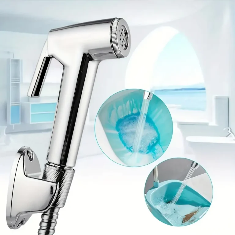 Ducha Higiênica Luxo 100% Metal Completa De Volta