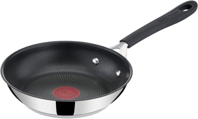 Frigideira Tefal Jamie Oliver 20cm, Inox, com Fundo de Indução, Revestimento Titanium e Thermo Sinal