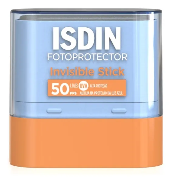 Isdin Protetor Solar Facial Em Bastão Invisible Stick Fps 50 – 10g