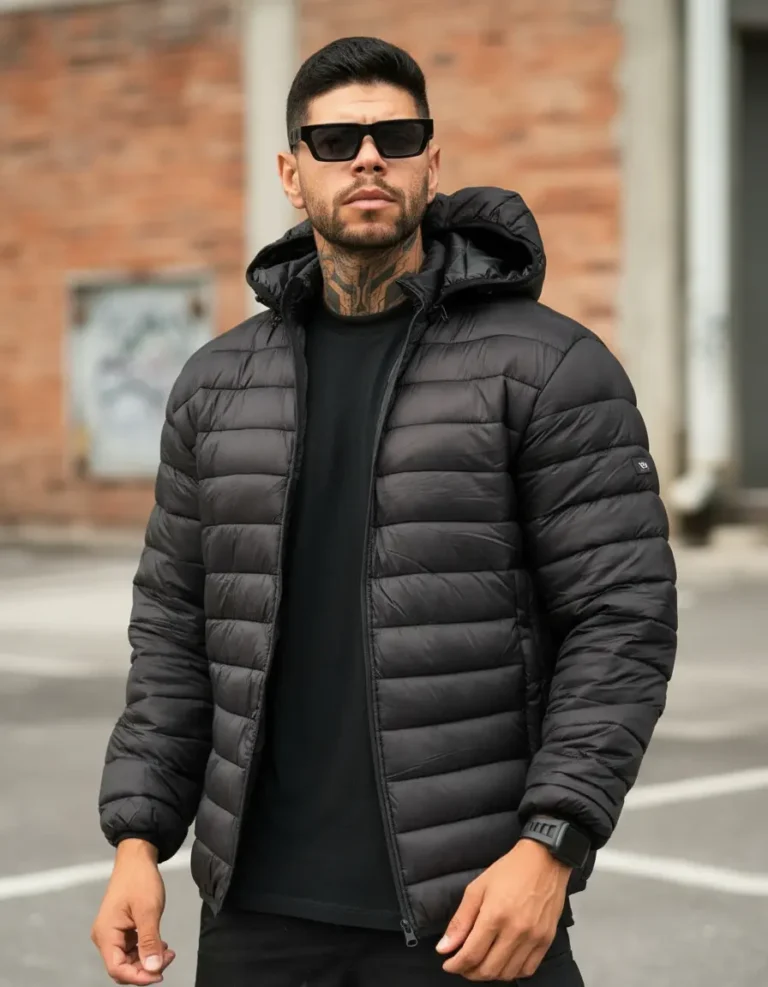 Jaqueta Bobojaco Puffer Masculino Inverno Casaco Gominho