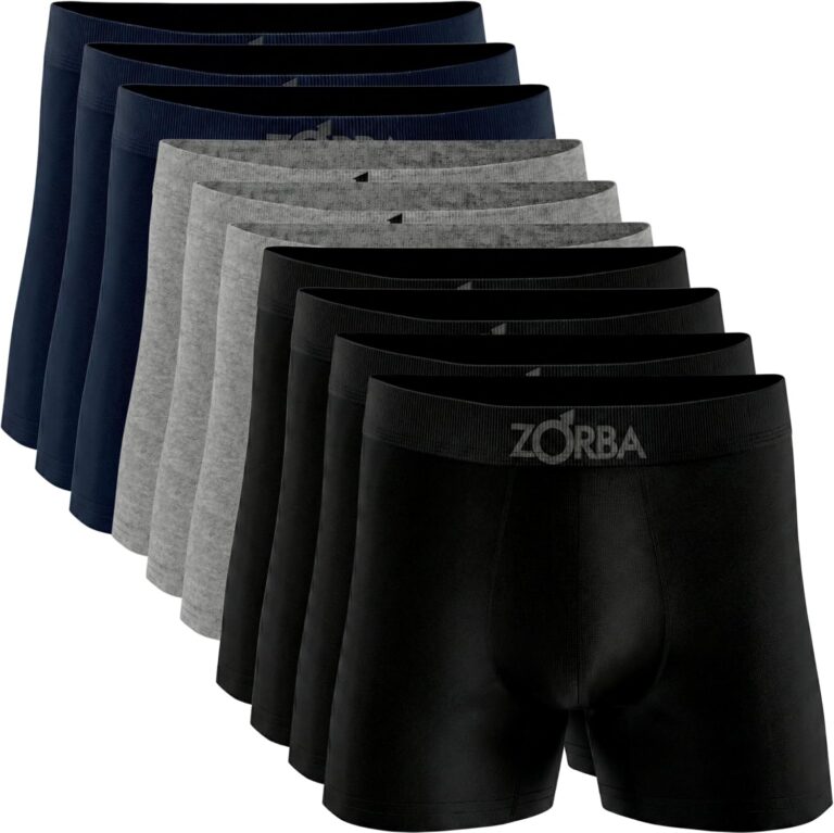 Kit 10 Cuecas Boxer Zorba Algodão Sem Costura Toque Fresco Max Fresh Masculina