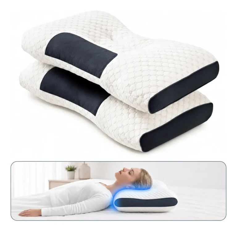 Kit 2 Travesseiros Cervical Ortopédico Alivia Dor Premium