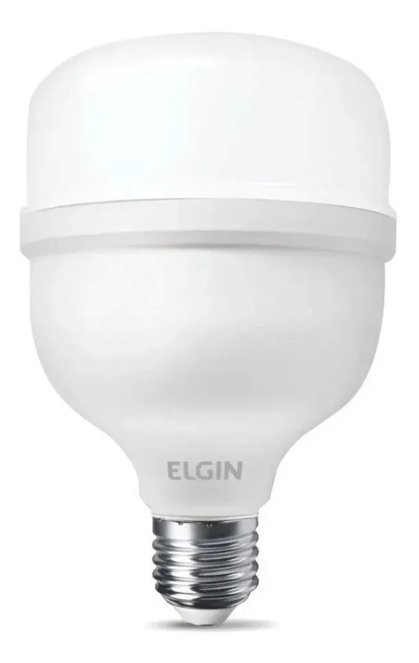 Kit 6 Lâmpadas Super Bulbo Alta Potência Led 50w – Elgin Cor Da Luz Branco-frio 127/220v