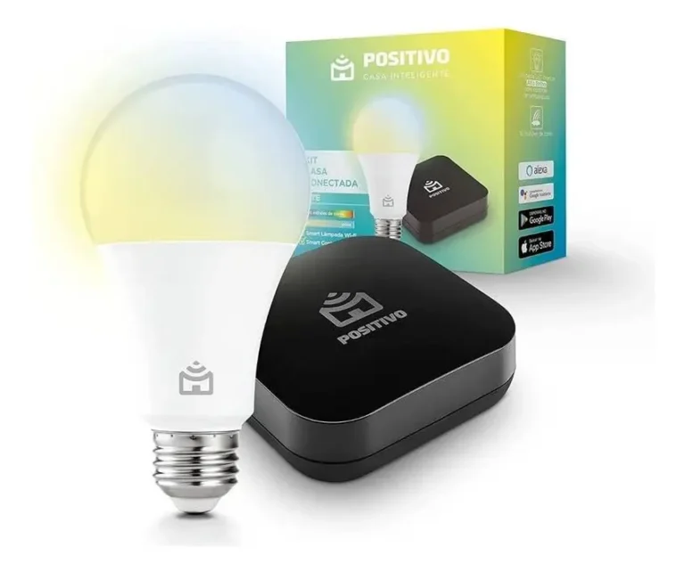 Kit Casa Conectada Lite Positivo Casa Inteligente 127/220v Branco