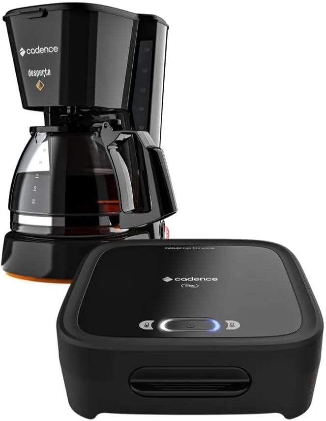Kit Click Cadence – Sanduicheira e Cafeteira Desperta – 127V