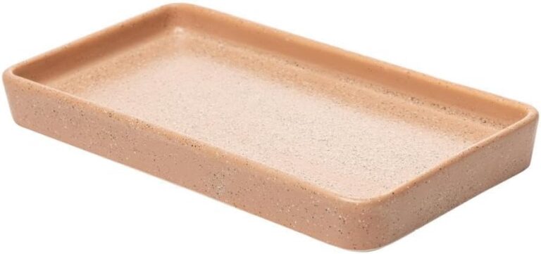 LYOR – Conjunto 3 Peças para Banheiro Granilite Quadratto Nude Cerâmica