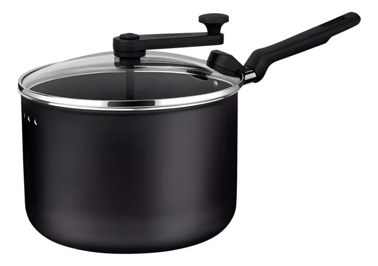 Panela Pipoqueira Tramontina 3,5l Faz Pipoca Doce/salgada Cor Preto