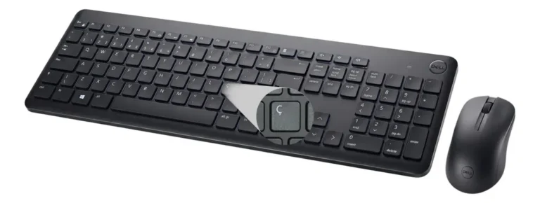 Teclado E Mouse Sem Fio Dell Km3322w Preto