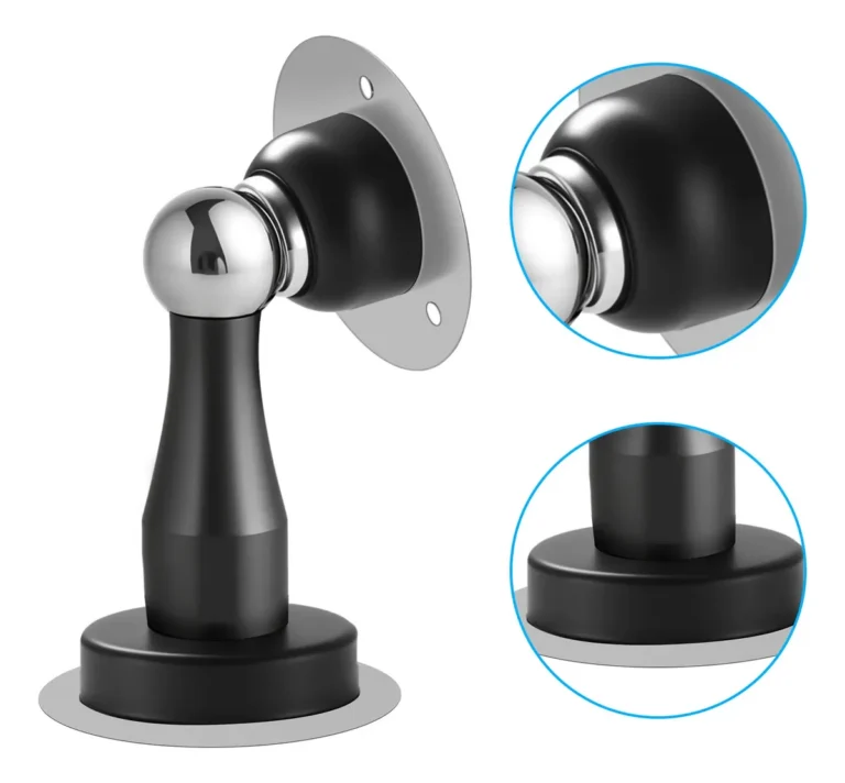 Trava Porta Magnética Dupla Face – Fixador Longo Para Portas
