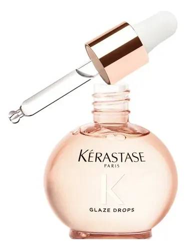 Óleo Capilar Kérastase Gloss Absolu Glaze Drops, Brilho Intenso Para Cabelos, Controle De Frizz, 45ml