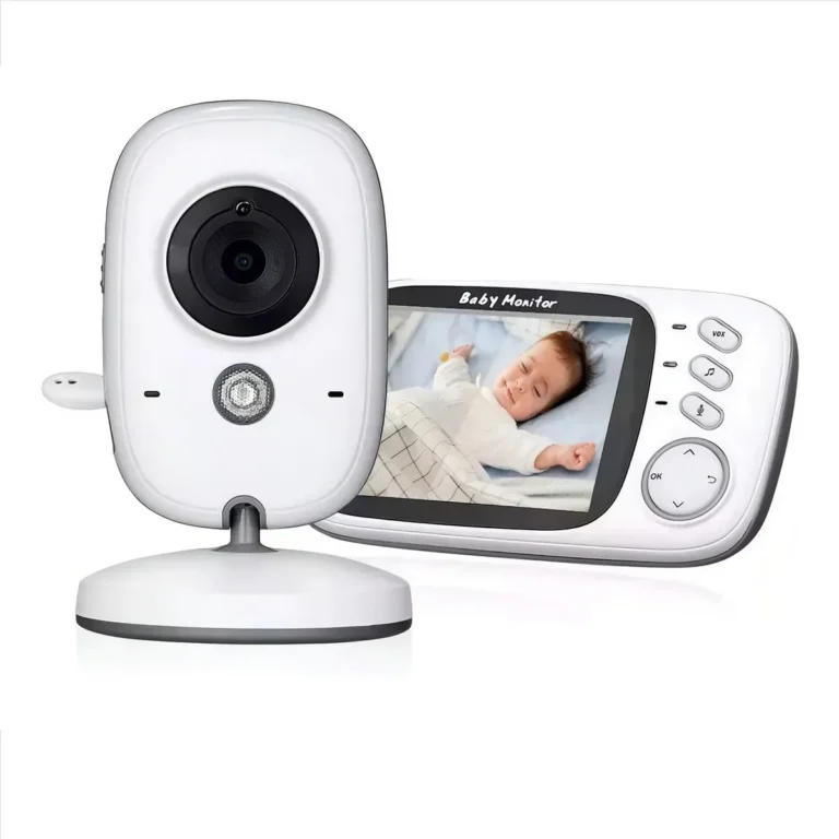 Baba Eletrônica Baby Monitor Vb603 Visão Noturna Dual Audio Cor Branco Estary Shop