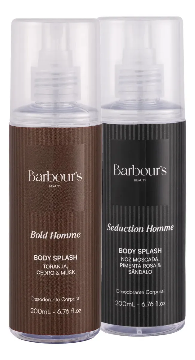 Body Splash Bold E Seduction Homme Barbour’s 200ml