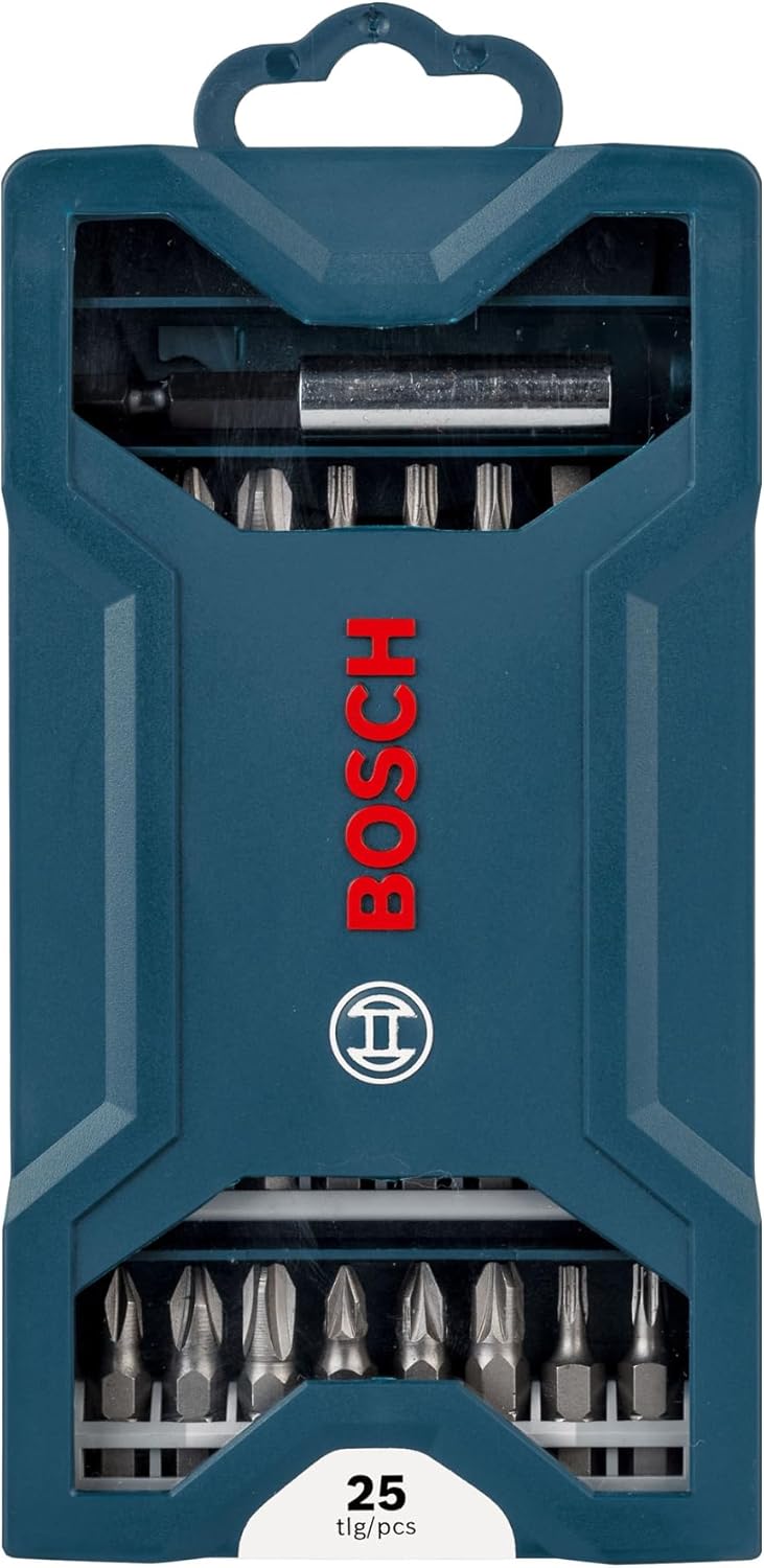 Bosch Kit de pontas para parafusar Mini X-Line com 25 peças