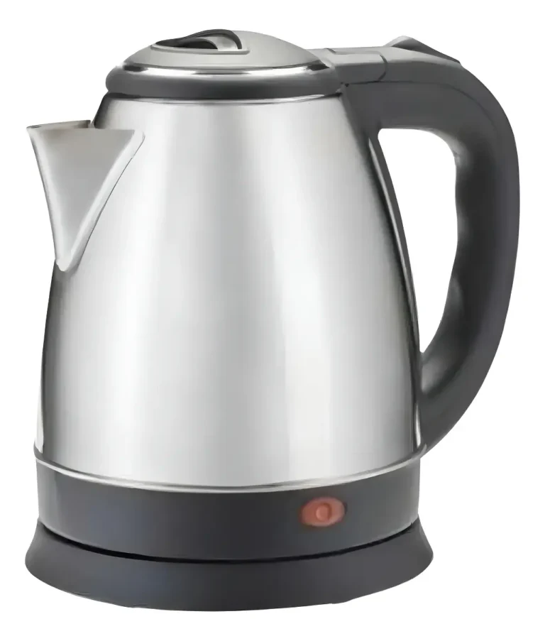 Chaleira Elétrica Inox 1,8L 1000W Aquecimento Rápido Automática