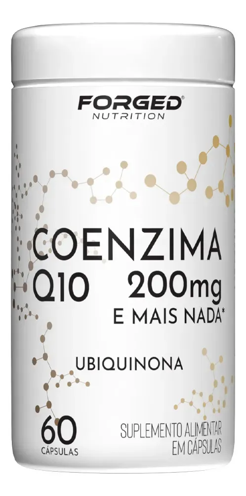 Coenzima Q10 200mg Pura Alta Concentração 60 Cápsulas – Forged Nutrition