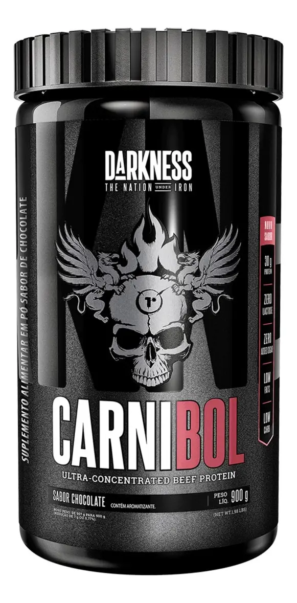 Darkness Carnibol Proteína Ultra Concentrada Chocolate – 900g