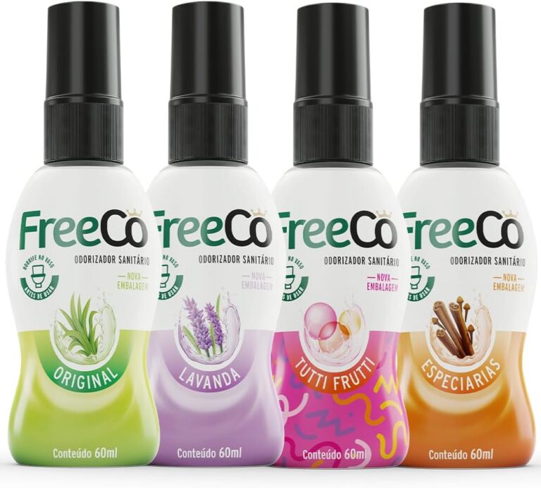 Freecô Bloqueador De Odores Sanitários – Pack com 4 unidades