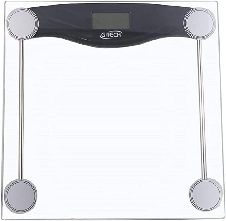 G-Tech Balgl10 Balança Digital em Vidro Temperado, Transparente