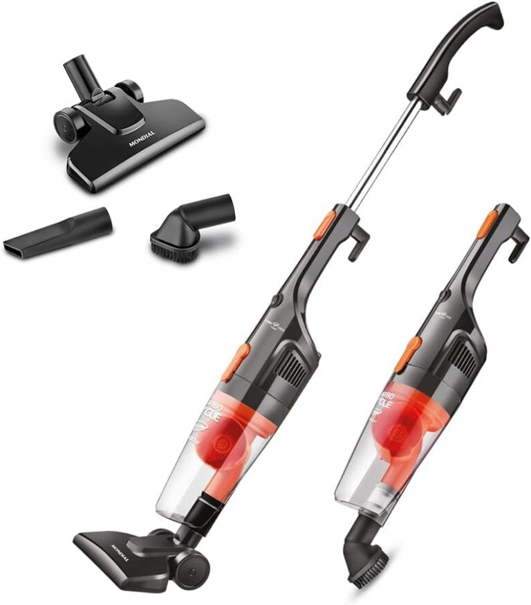 MONDIAL Aspirador de Pó Vertical Turbo Cycle, Preto/Laranja, 1100W, 110V – AP-35