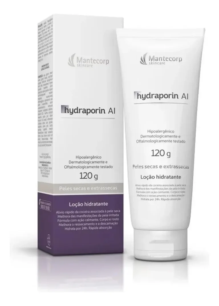 Mantecorp Hydraporin Al – Loção Hidratante Corporal 120ml