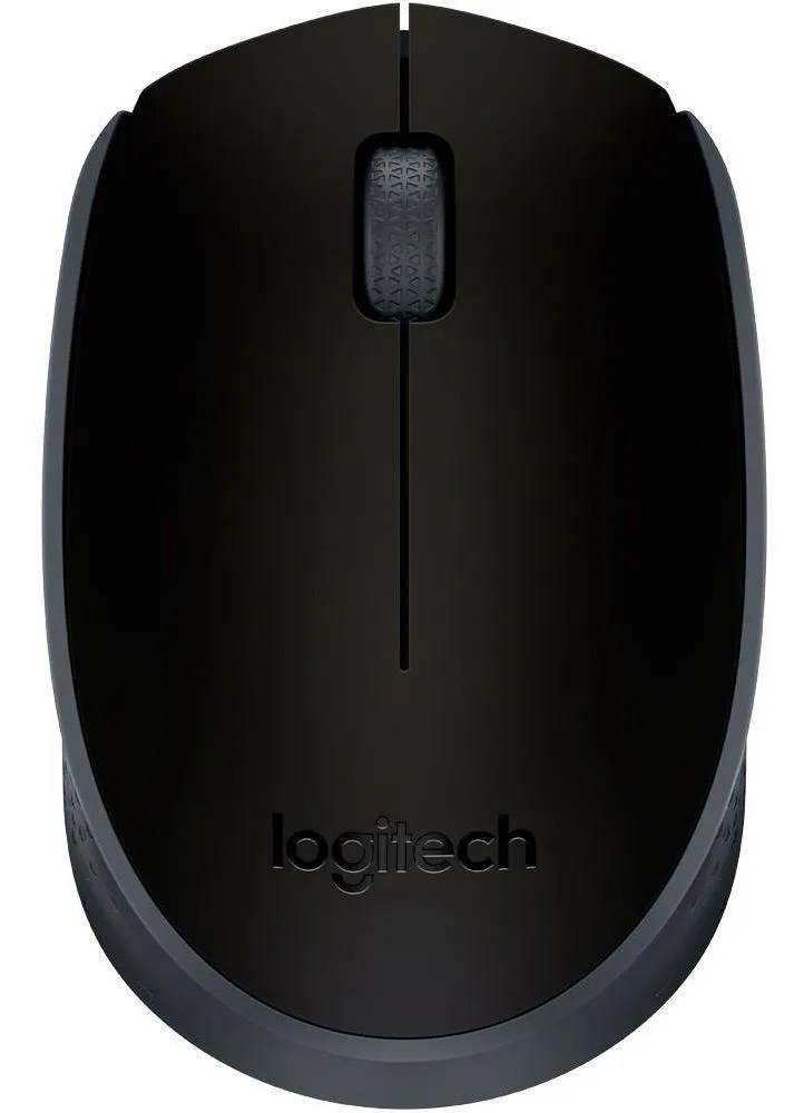 Mouse Sem Fio USB Ambidestro Compacto Logitech M170 Preto