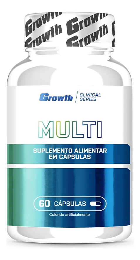 Multivitamínico 60 Cáps. Growth Supplements – Sem Sabor Sem Sabor