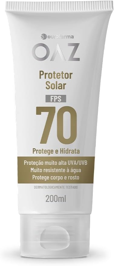 OAZ Protetor Solar Corporal FPS 70 200ml