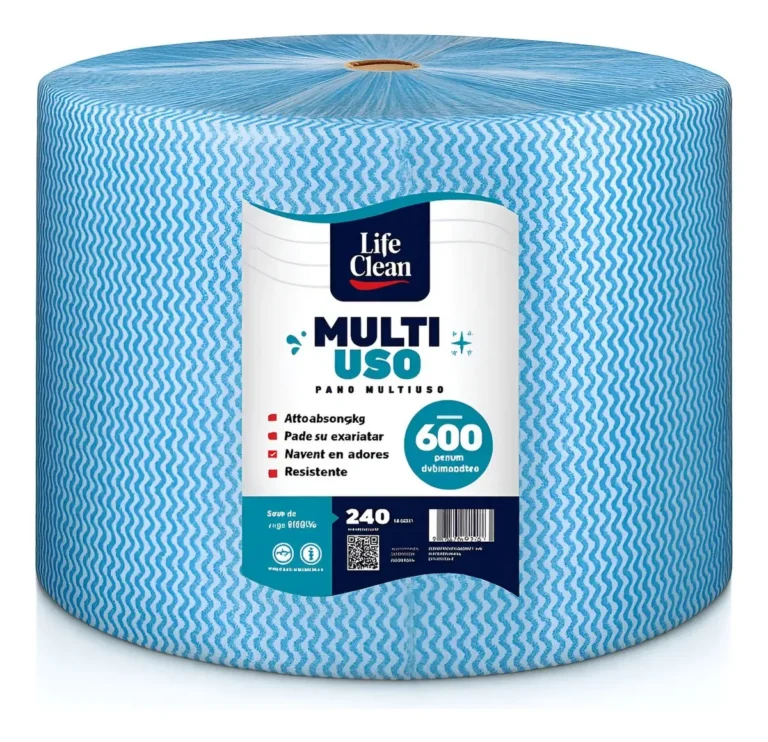 Pano Multiuso Perfex C/600un De 20cm X 40cm – Life Clean Azul