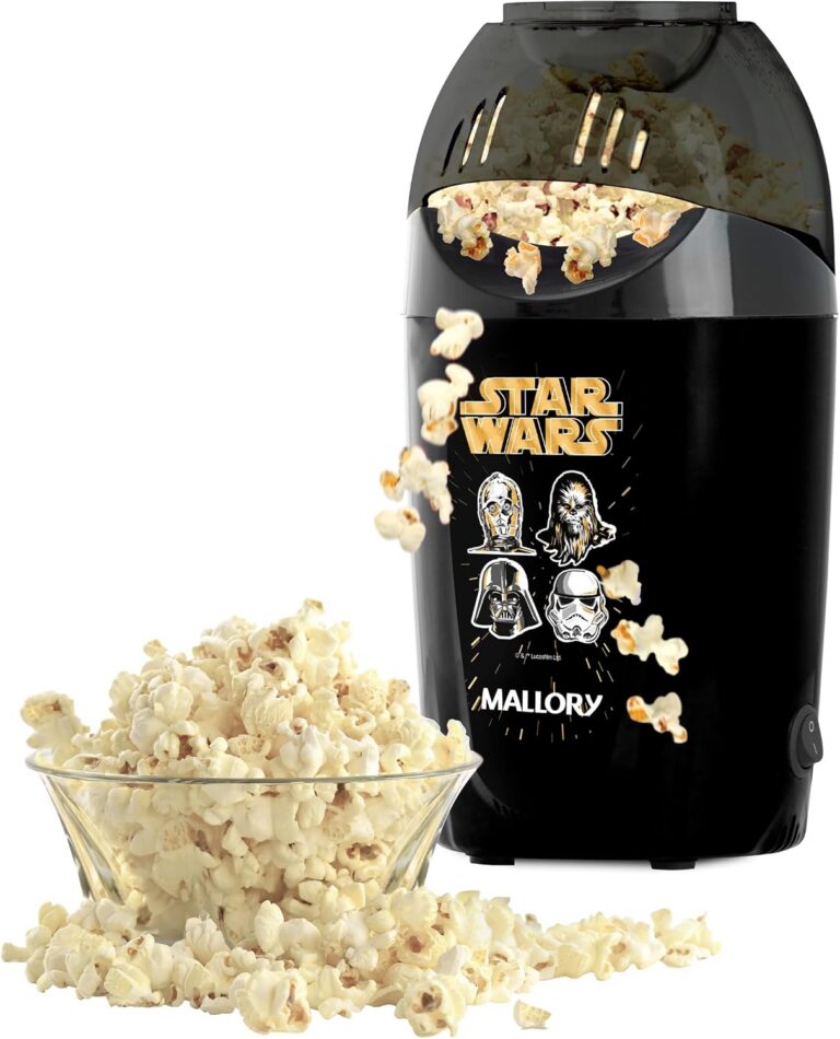 Pipoqueira Elétrica Mallory Star Wars- Pipoca saudável pronta em 3 minutos – 127V