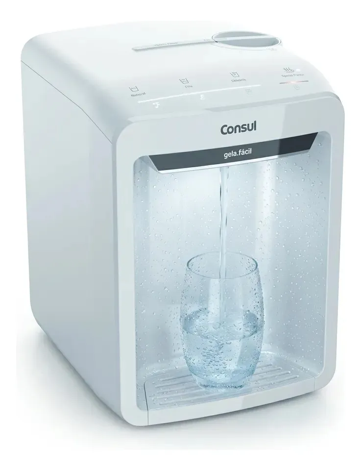Purificador Filtro De Água Consul Eletrônico Com Refrigeração Cpb33ab – Branco