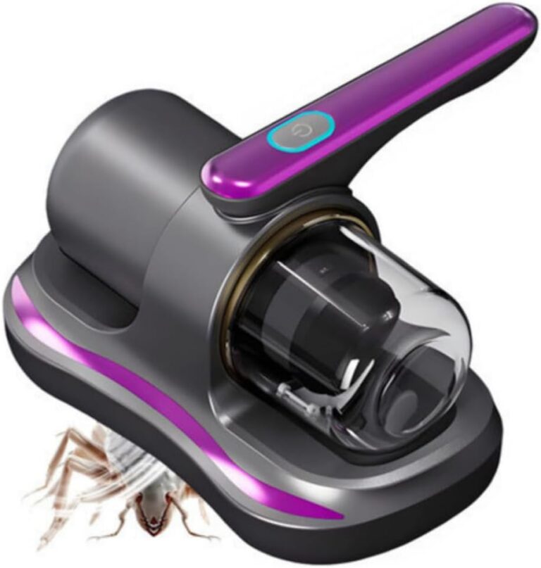 Removedor de Ácaros Aspirador Elétrico Esterilizador UV 5V 100W Potência Portátil Sem Fio Anti-Ácaro