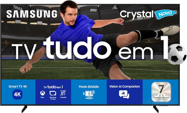 Samsung Smart TV 50″ Crystal UHD 4K U8600F 2025