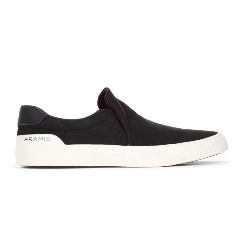 Tênis Masculino Casual Aramis Daily Slip Confortável Moderno Preto-off White 40 Br
