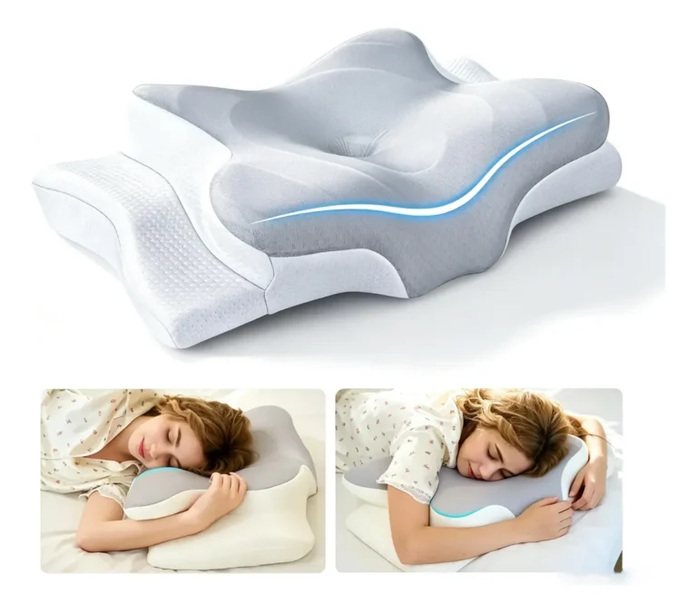 Travesseiro Ortopedico Anti-ronco E Apneia Cinza Travesseiro Cervical Comfort