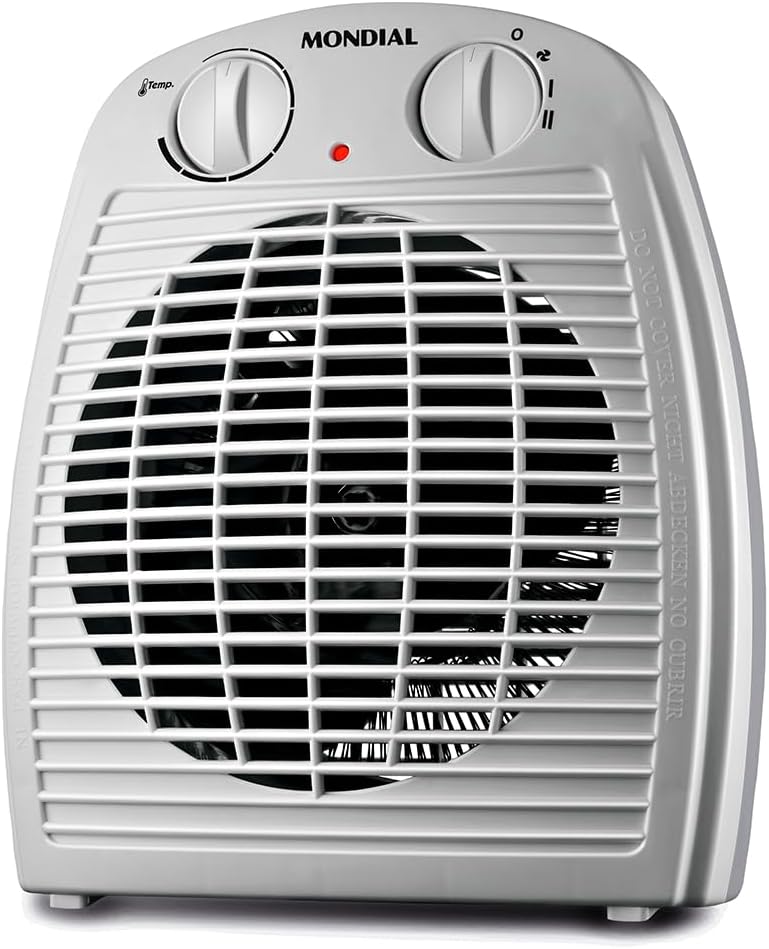 Aquecedor A Ar, Mondial, Cinza/Branco, 2000W, 220V – A-08