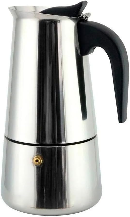 CAFETEIRA ITALIANA DE 4, 6 OU 9 XÍCARAS – AÇO INOXIDÁVEL (450, Millilitros)