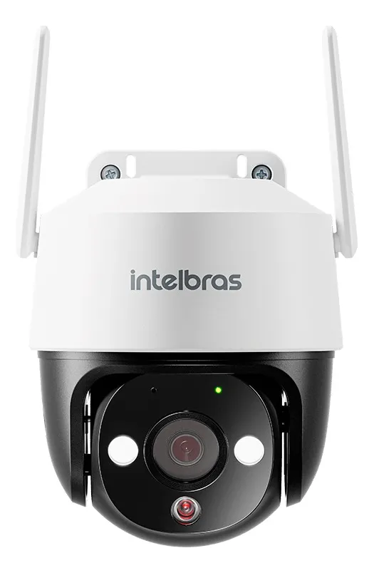Câmera Inteligente Im7 + 3mp De Resolução Branca Intelbras