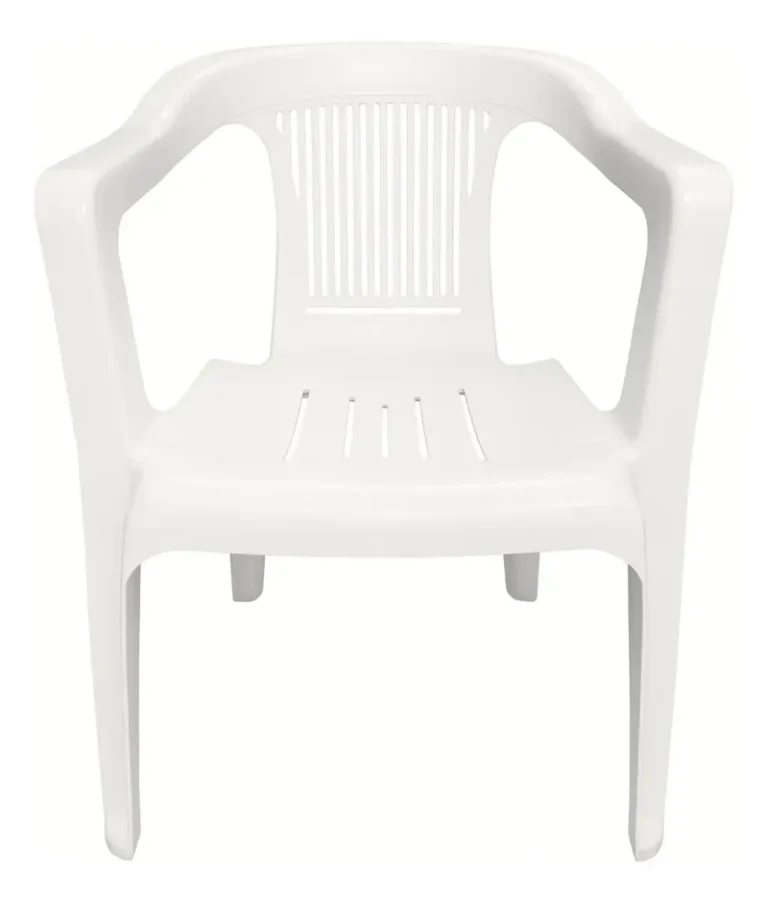 Cadeira Poltrona Plastica Duramax Bistrô Reforçada Branco