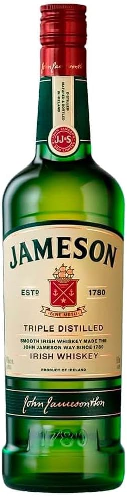 Jameson – Whiskey Irlandês, 750 ml