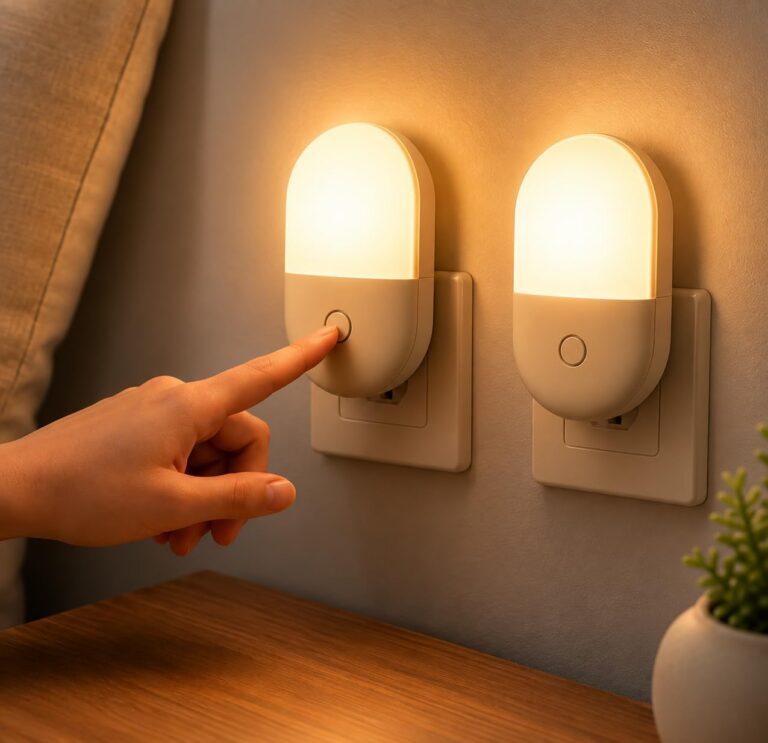 Kit 2 Mini Luminárias LED de Tomada Bivolt