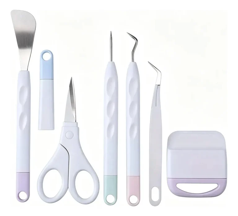 Kit 6 Ferramentas Básico Para Máquinas Cricut Silhouette