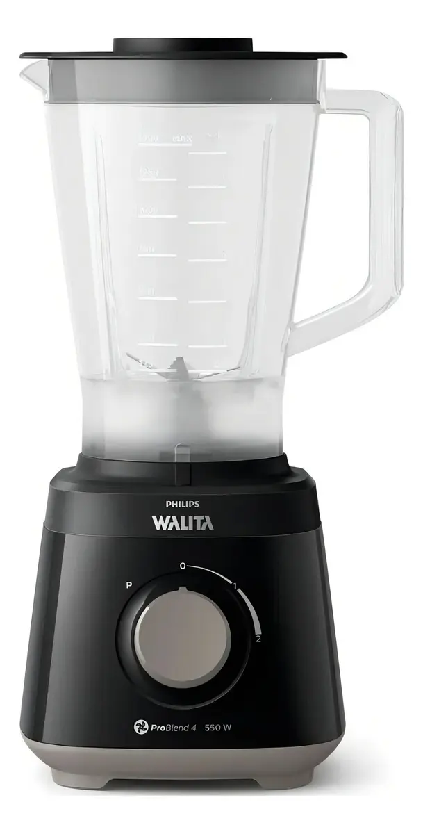 LIQUIDIFICADOR PHILIPS WALITA DAILY 2L 2 VELOCIDADES PRETO 127V RI2110/31