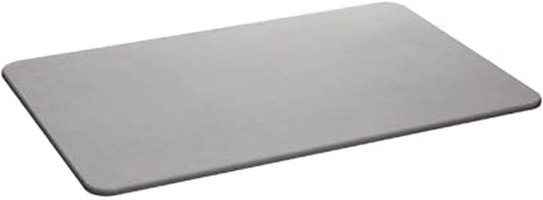 LYOR – Tapete de Pedra Diatomita para Banheiro Cinza 60cm x 39cm