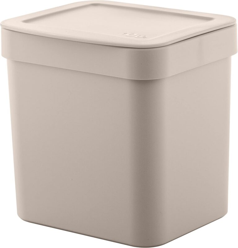 Ou Lixeira 4,7L Bege Linha Trium