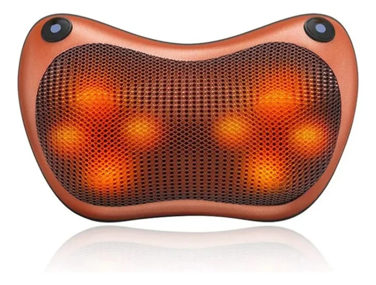 Almofada massageadora Shiatsu massagem lombar Ydtech cor marrom